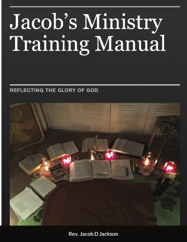 Jacob's Ministry Training Manual book cover picture